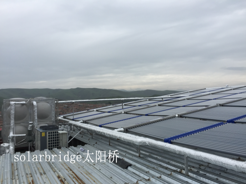 2015年甘南博雅國際酒店太陽(yáng)能+空氣能