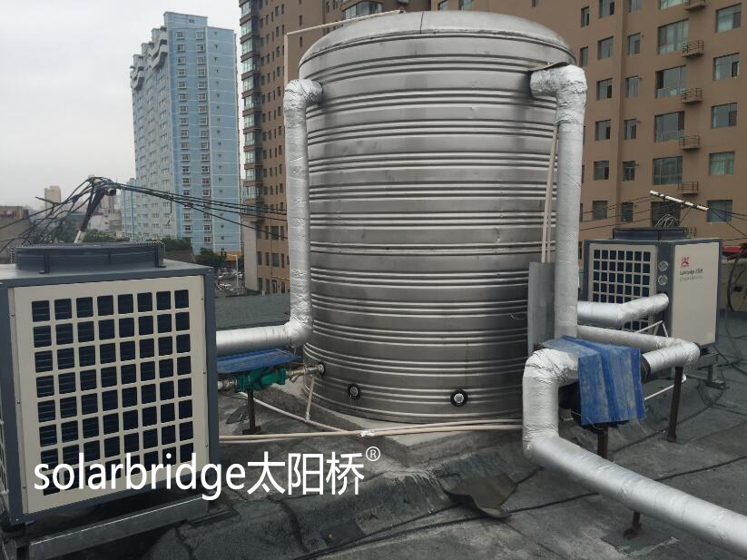 2016臨夏八方賓館空氣能熱水系統